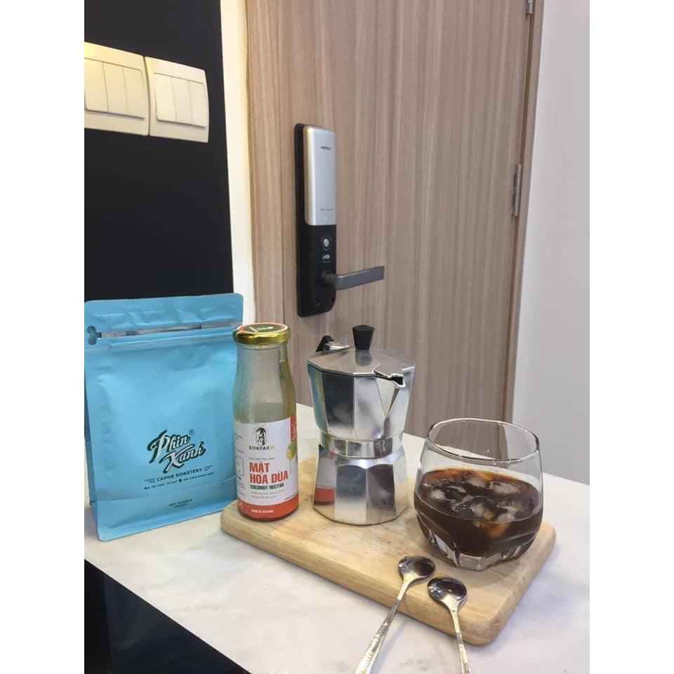 Ấm pha cà phê Moka Express 6TZ , bình pha cà phê kiểu Ý