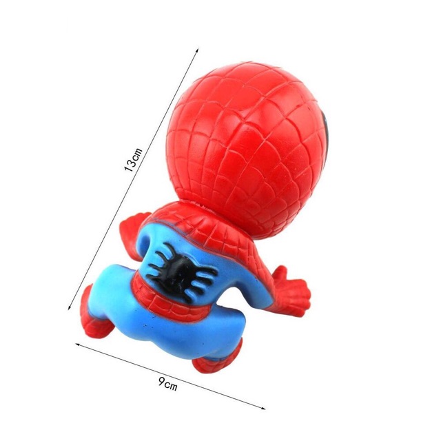 Người nhện Spider man trang trí gắn đuôi xe máy và nhiều chỗ khác