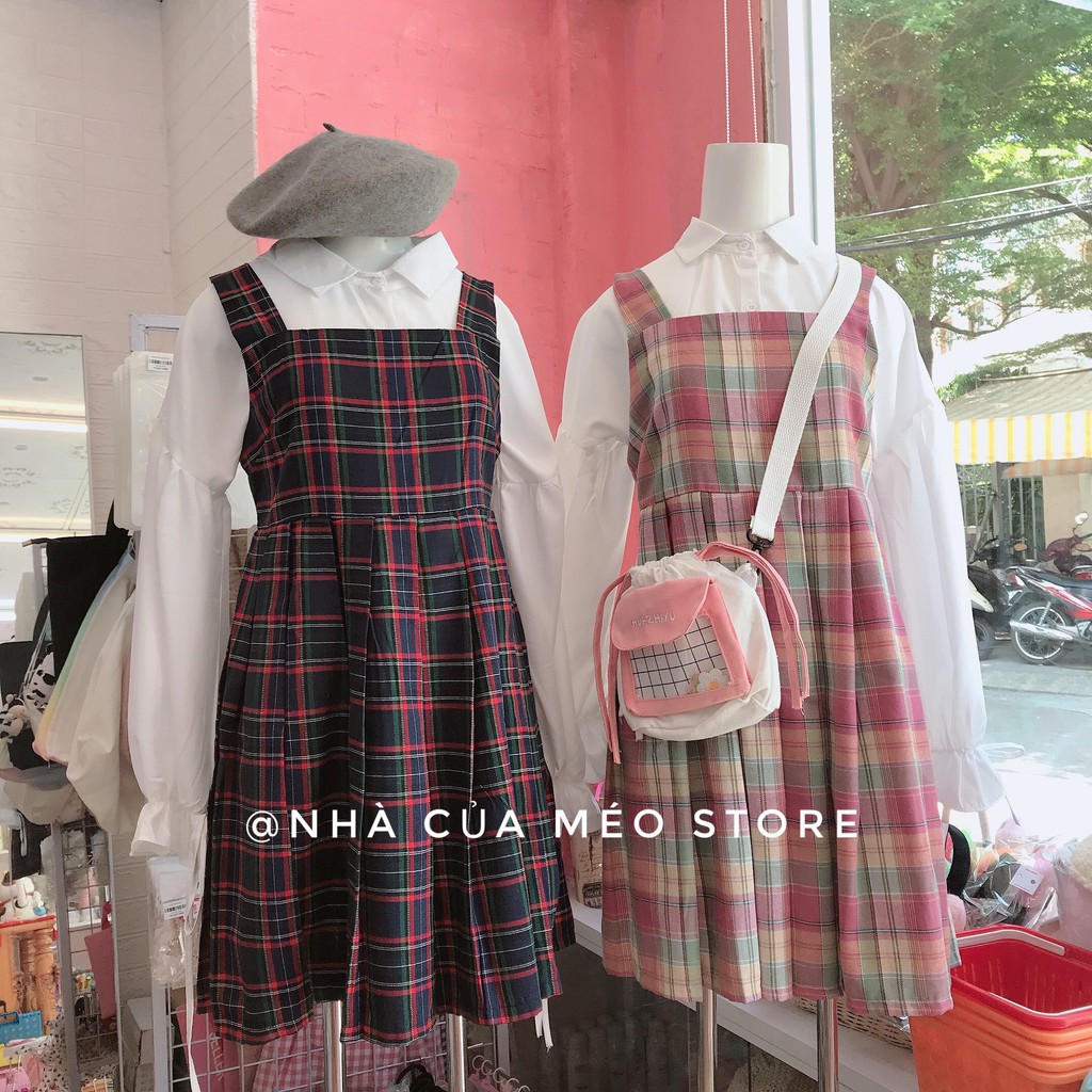Đầm yếm phong cách dễ thương giá siêu rẻ  [NHÀ CỦA MÉO STORE]
