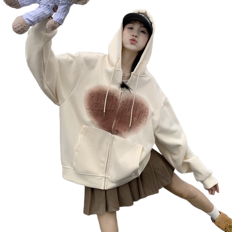 Áo khoác hoodie Perty mỏng thời trang mùa thu phong cách Hàn Quốc cho nữ