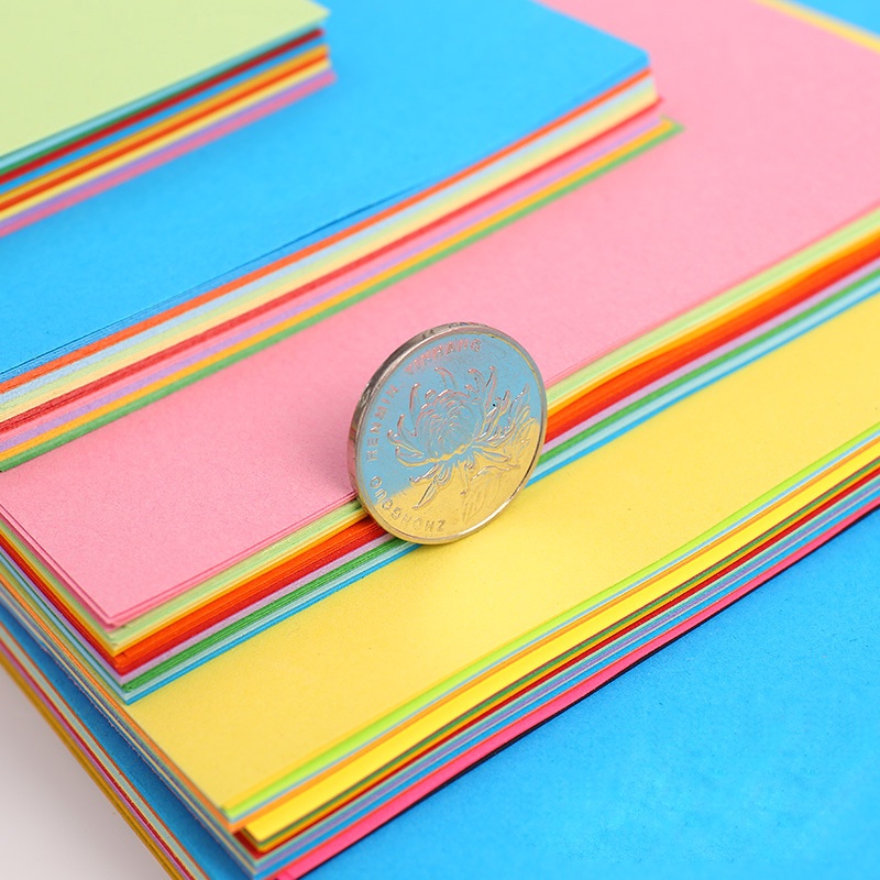 Bộ 100 Giấy Gấp Origami Hai Mặt