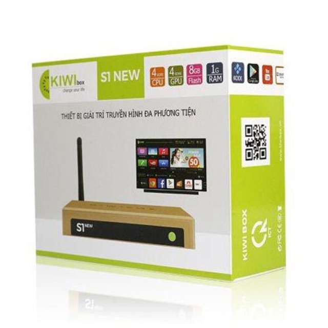 TV box kiwibox S1 new