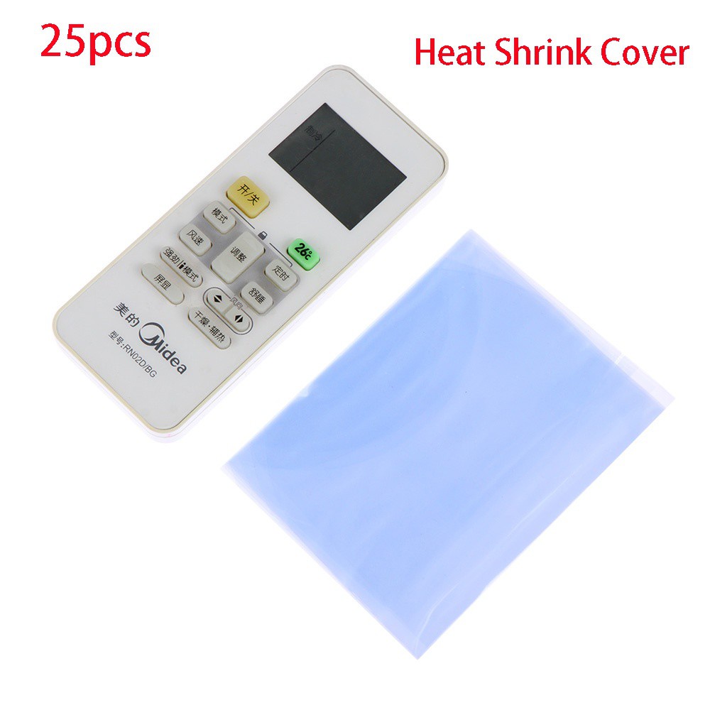 Bộ 25 Vỏ Bọc Chống Bụi Cho Điều Khiển Máy Lạnh Tv / Máy Điều Hòa Nhiệt Độ Mới