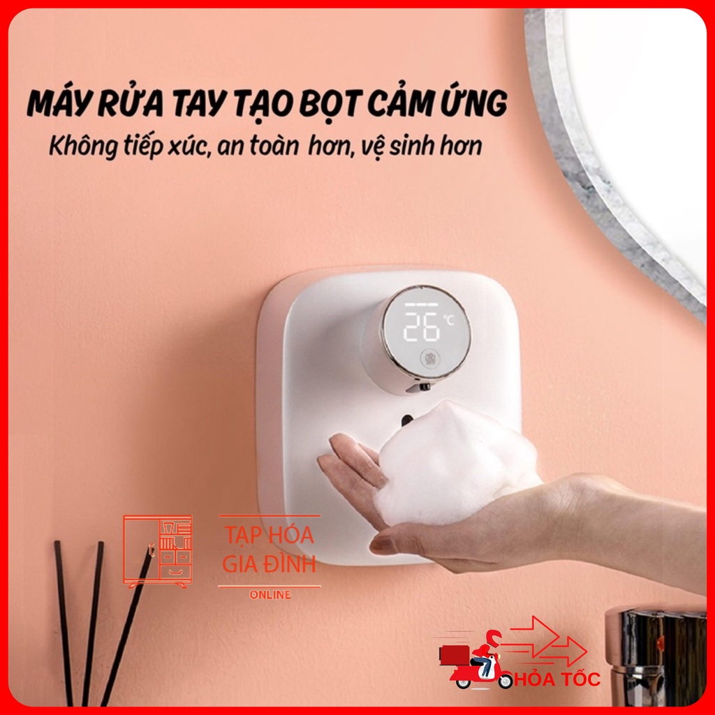 Máy tạo bọt rửa tay cảm ứng pm-11137 tiện nghi cho cả gia đình