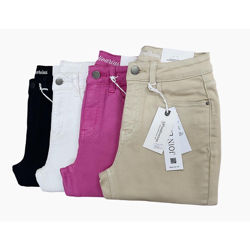 Quần  jeans bass màu tua lai hàng xuất