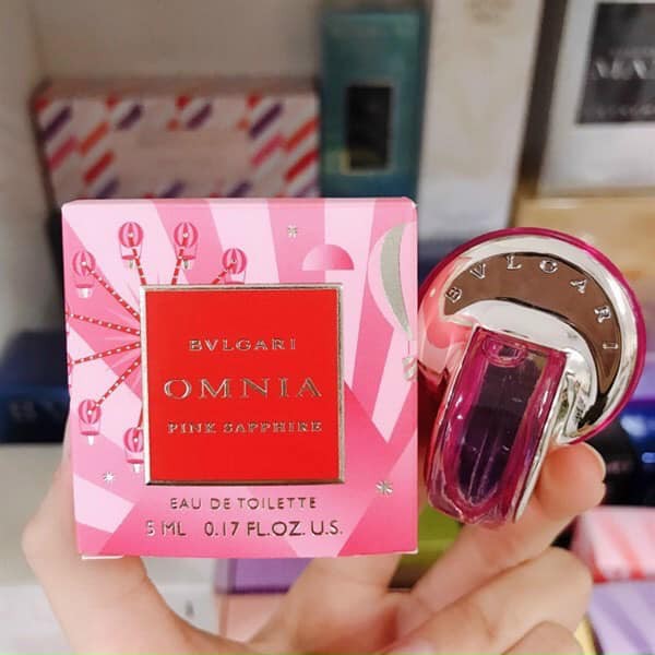 Nước Hoa Nữ Bvlgari Omnia Pink Sapphire 5ml