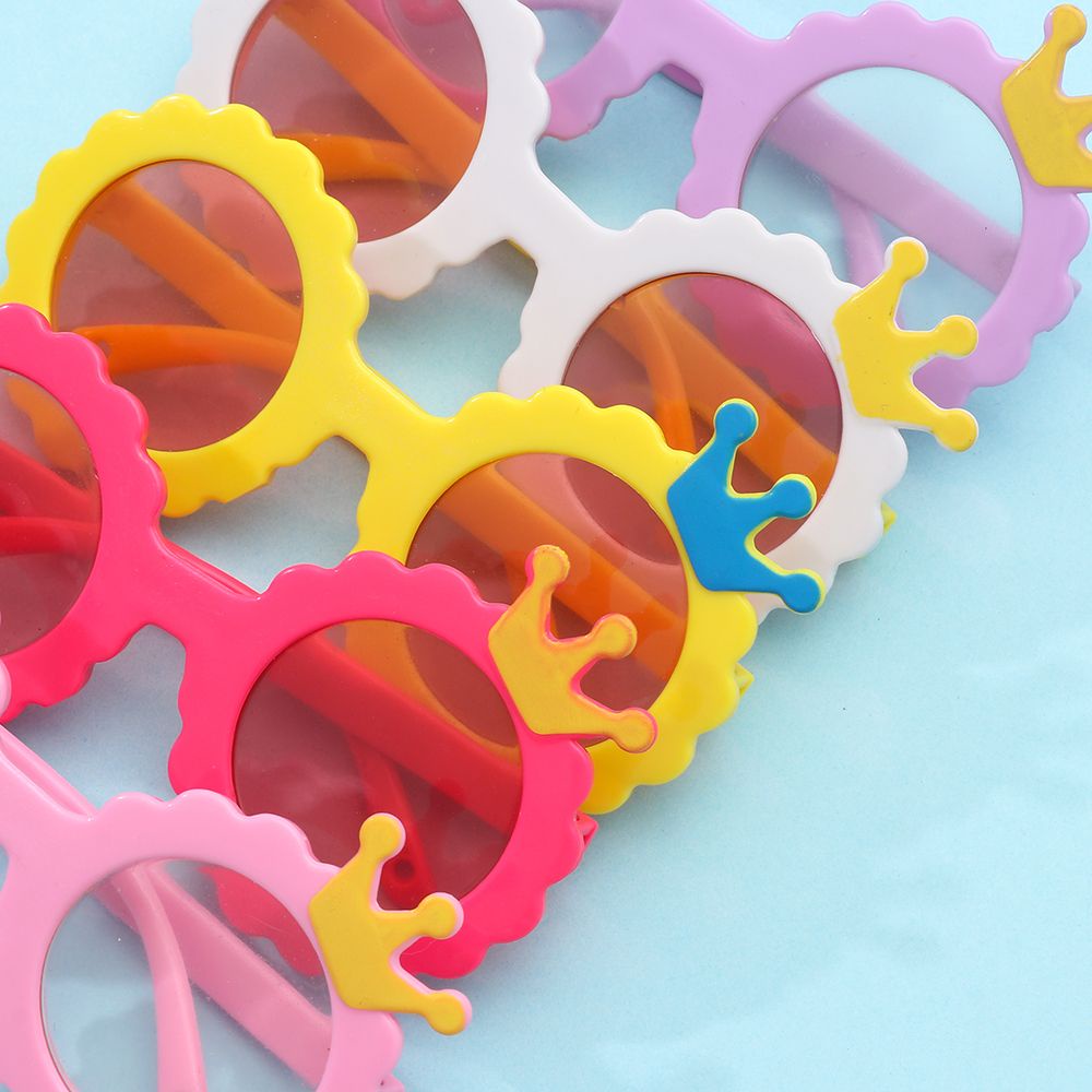 Mắt kính hình tròn xinh xắn cho búp bê 18 inch