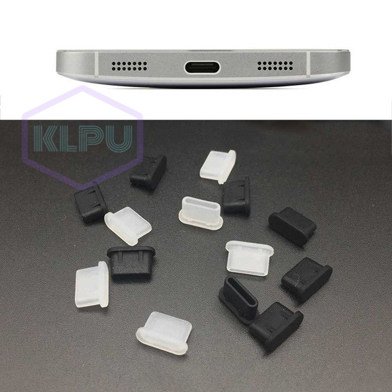 Bộ 5 nút gắn cổng sạc type C chống bụi bẩn tiện dụng cho điện thoại | BigBuy360 - bigbuy360.vn