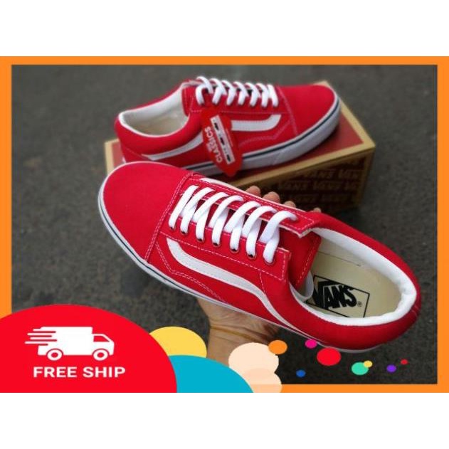 [Chất lượng số 1] [Full box] GIẦY SNEAKER VANN CAO CẤP ĐỎ FULL SIZE | BigBuy360 - bigbuy360.vn