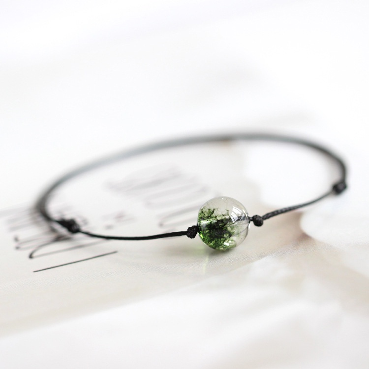 Vòng tay 1 hạt đá nhiều màu sắc giá rẻ