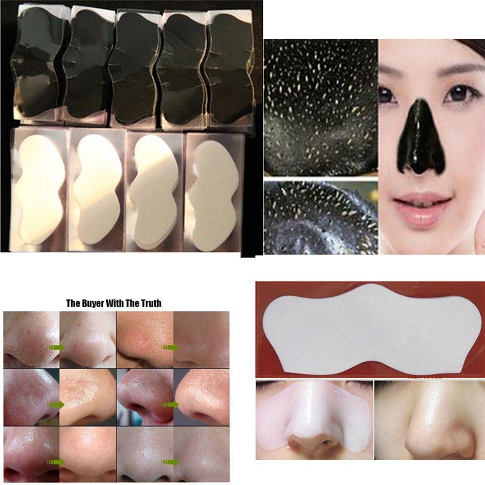 Bộ 10,20,50,100 Miếng Dán Mũi Dạng Xé Mạnh Mẽ Loại Bỏ Mụn Đầu Đen