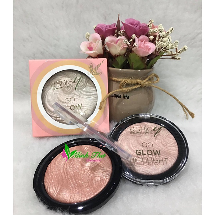 Phấn bắt sáng Ashley Go Glow Highlight Chính Hãng