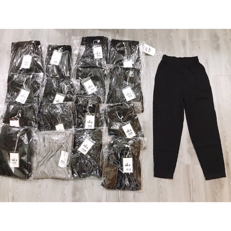 QUẦN BAGGY SUÔNG TĂM NHŨN NGỐ DÀI SIÊU THÍCH