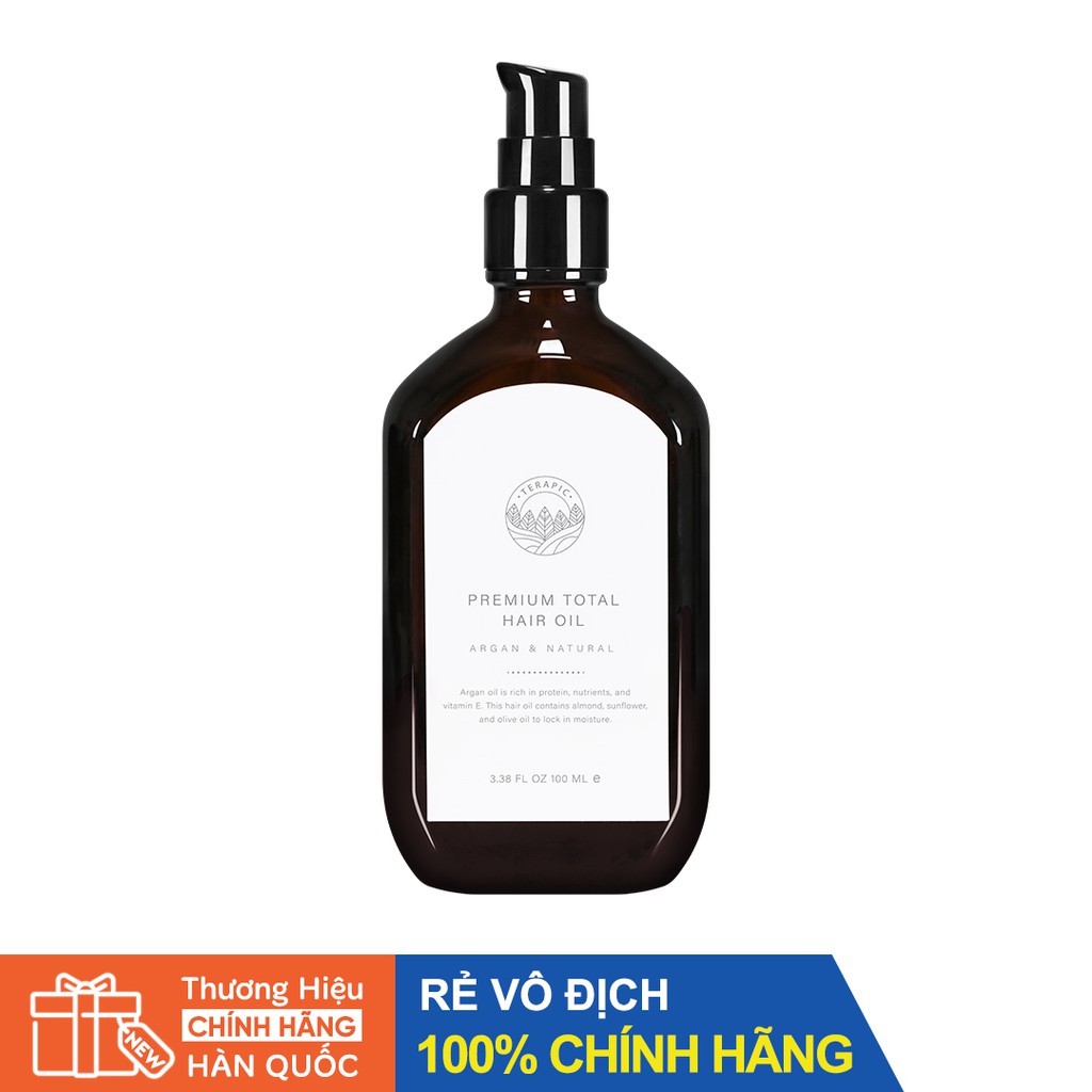 Tinh Dầu Dưỡng Tóc Chắc Khỏe TERAPIC Premium Total Hair Oil  Súng, rượu bia, thuốc lá, cần sa, ma túy, hàng giả, hàng nh