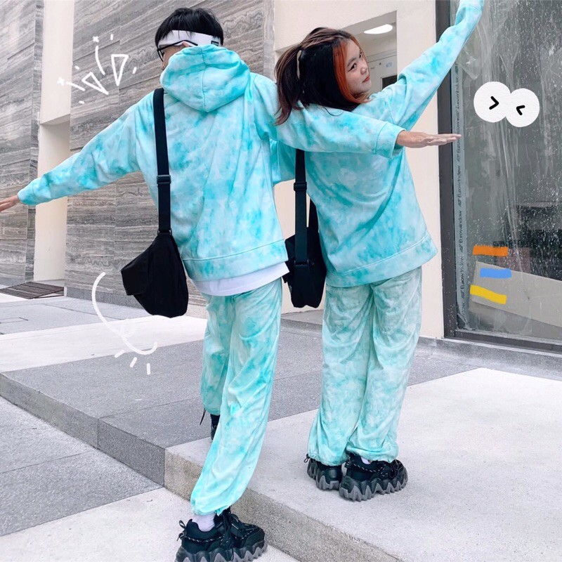 Áo Hoodie_Sweater Loang Cloud Basic Ảnh Thật