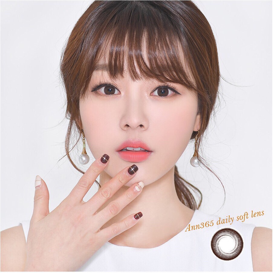 Combo Lens nội địa Hàn Choco tự nhiên HSD 1 năm (0-6 độ)