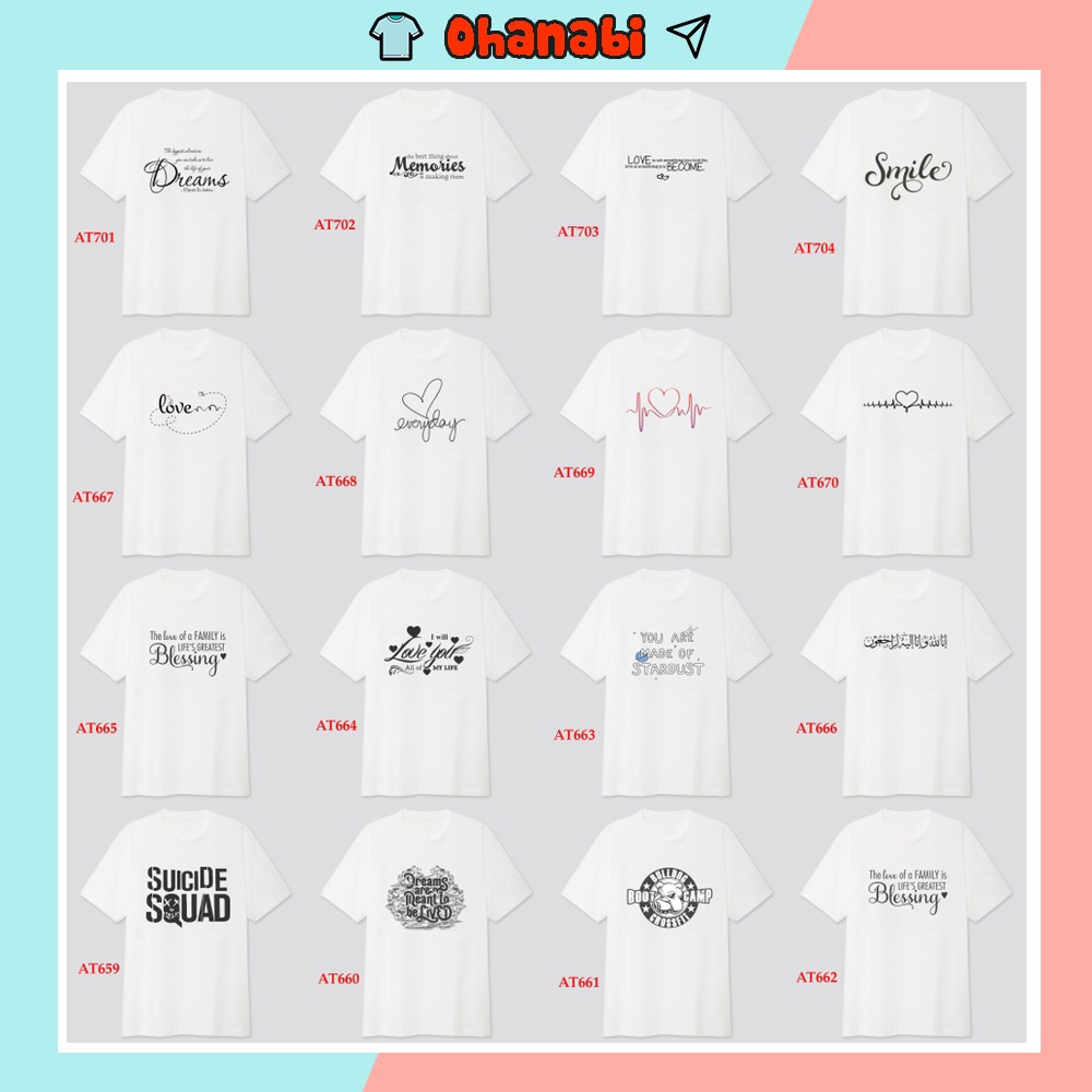 Áo thun nam nữ chất liệu dày dặn in hình siêu đẹp mẫu ngẫu nhiên (hàng xả kho)