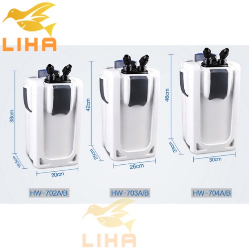 Lọc Thùng SunSun HW702A - Lọc Thùng Bể Cá Thủy Sinh
