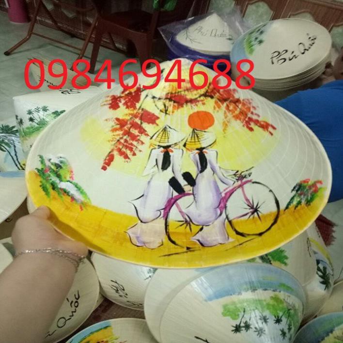 Nón lá vẽ phú quốc