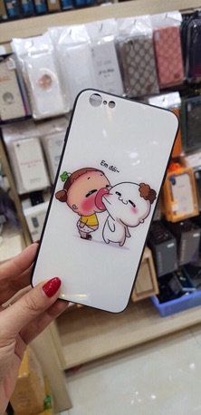 Ốp lưng cường lực cute