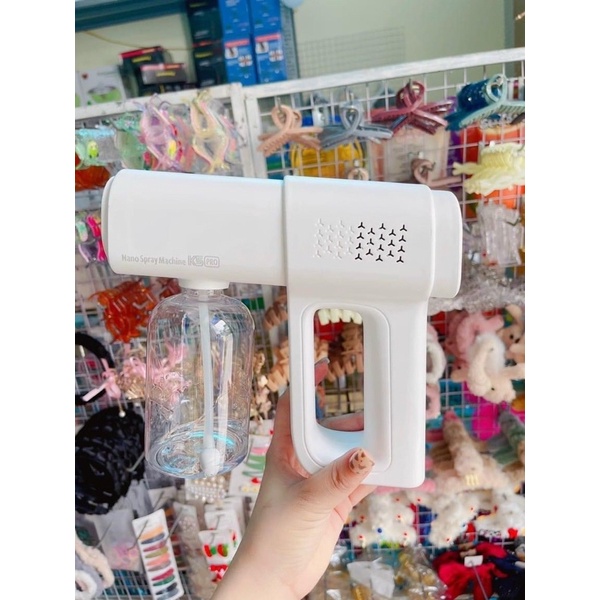 Súng Khử Khuẩn Phun Xịt Khử Sát Trùng Nano K5 Hàng Chuẩn In Laser UV (QA.HOME)