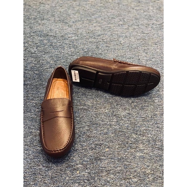 Giày lười Geox da bò