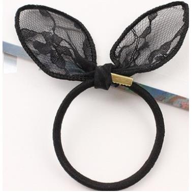 Dây buộc tóc tai thỏ siêu xinh C30