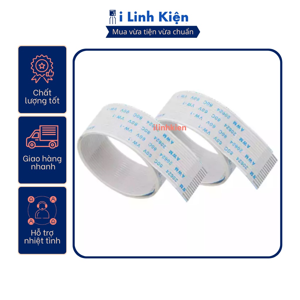 Cáp FFC 24P thuận 0.5mm dài 20cm