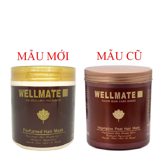 Kem ủ tóc cao cấp siêu mượt Wellmate 500 ml Ý