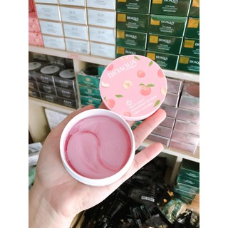 Giới thiệu Set 60 Mặt Nạ Mắt Bioaqua Chiết Xuất Đào Dưỡng Ẩm Làm Mịn Và Săn Chắc Da Giảm Quầng Thâm Bọng Mắt