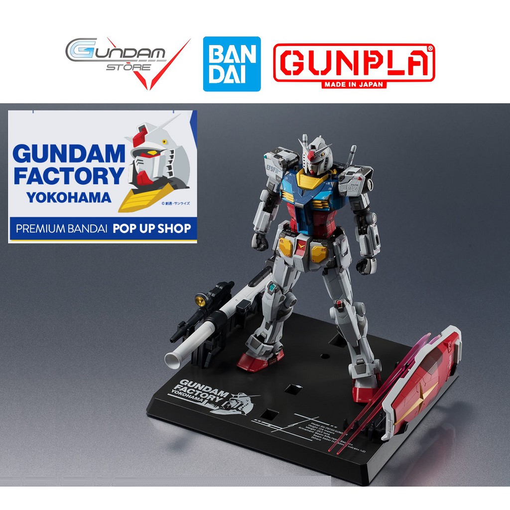 Mô Hình Chogokin RX-78F00 Gundam Factory Yokohama Đồ Chơi Anime Nhật