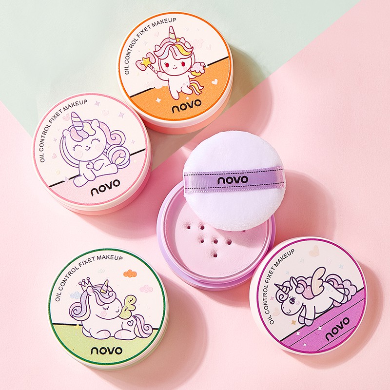 (Hàng Mới Về) Phấn Phủ Novo Lấp Lánh Chống Thấm Nước Kiềm Dầu No.5386 | BigBuy360 - bigbuy360.vn