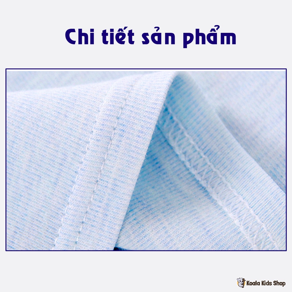 Bộ quần áo thun thu đông bé trai Đồ bộ dài tay cotton dài tay trẻ em từ 2 - 7 tuổi