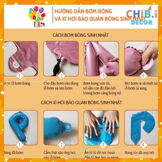 Set Bóng Trang Trí Sinh Nhật Set 112