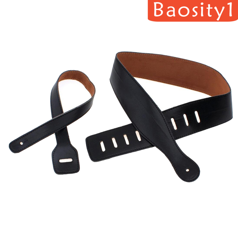 1 Dây Đeo Đàn Guitar 6.5cm Bằng Da Sang Trọng Có Thể Điều Chỉnh