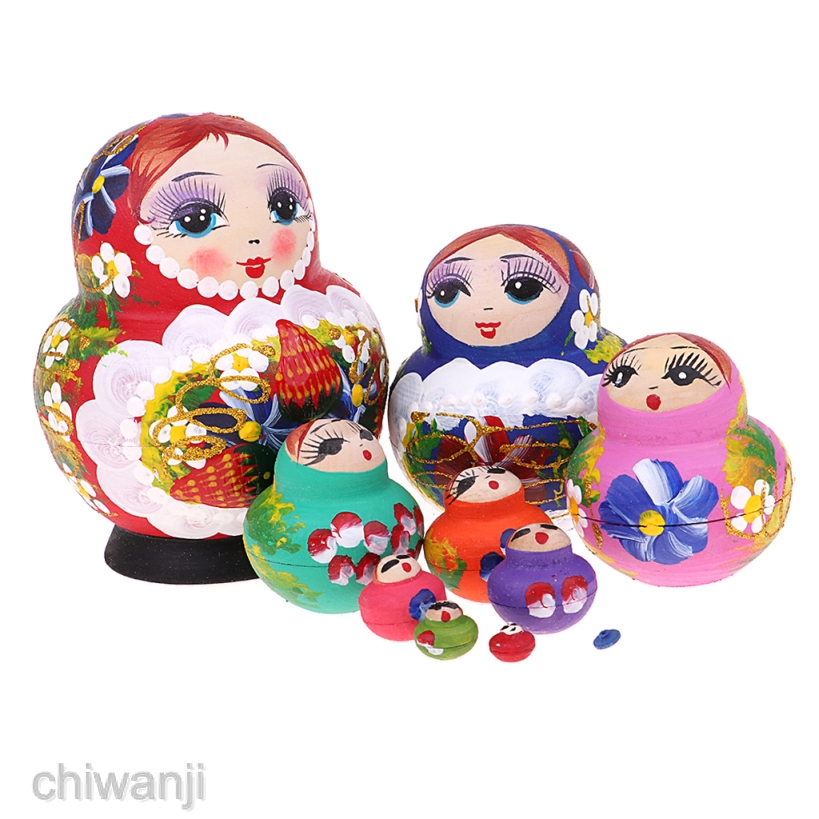 Bộ 10 búp bê Nga độc đáo sáng tạo