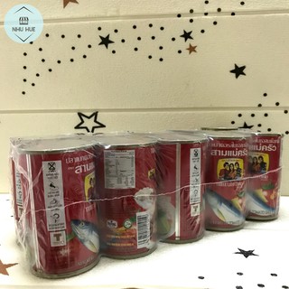 Cá nục sốt cà Ba Cô Gái (Lốc 10 hộp x 155g)