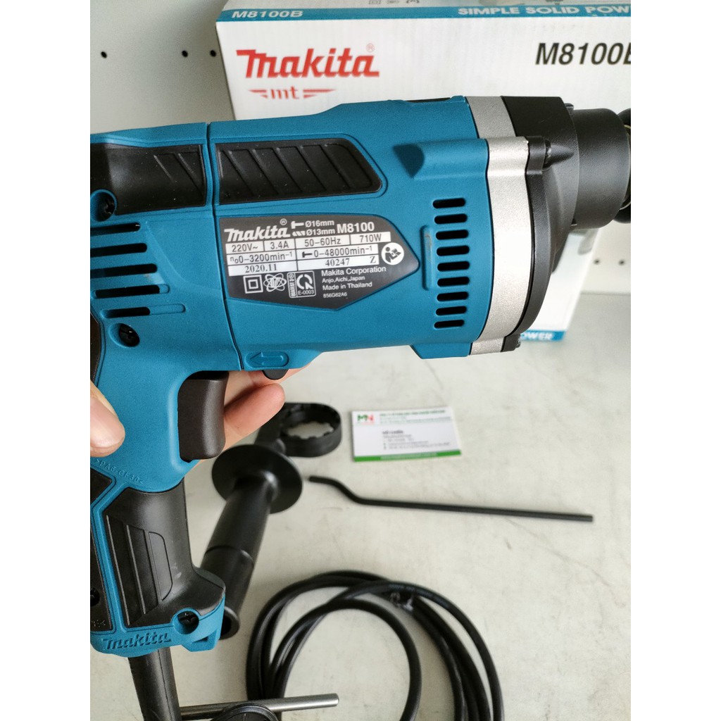 CHÍNH HÃNG - Máy khoan động lực cầm tay 710W , đầu kẹp 13mm Makita M8100B