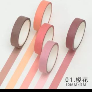 Washi tape set 2 cuộn - 10mm x 5m