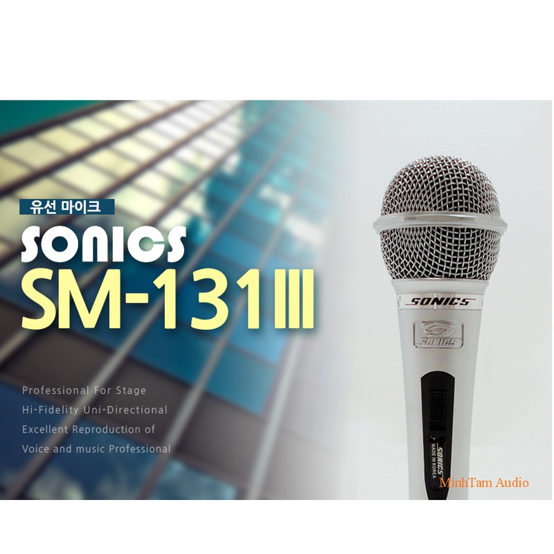 Micro karaoke Sonic xịn Hàn Quốc - MCD131