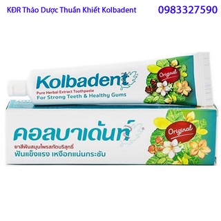 Kem Đánh Răng Thảo Dược Thuần Khiết Kolbadent Thái Lan