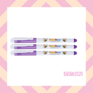 Bút bebe mực tím dạ kim