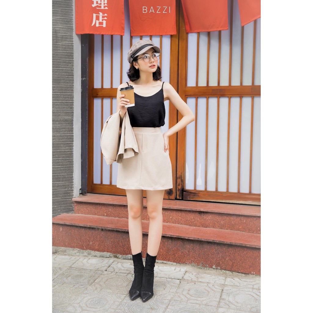 [Mã FAGREAT55 giảm tới 50K đơn 250K] CV1964 - Chân váy A khóa giả trước | BigBuy360 - bigbuy360.vn