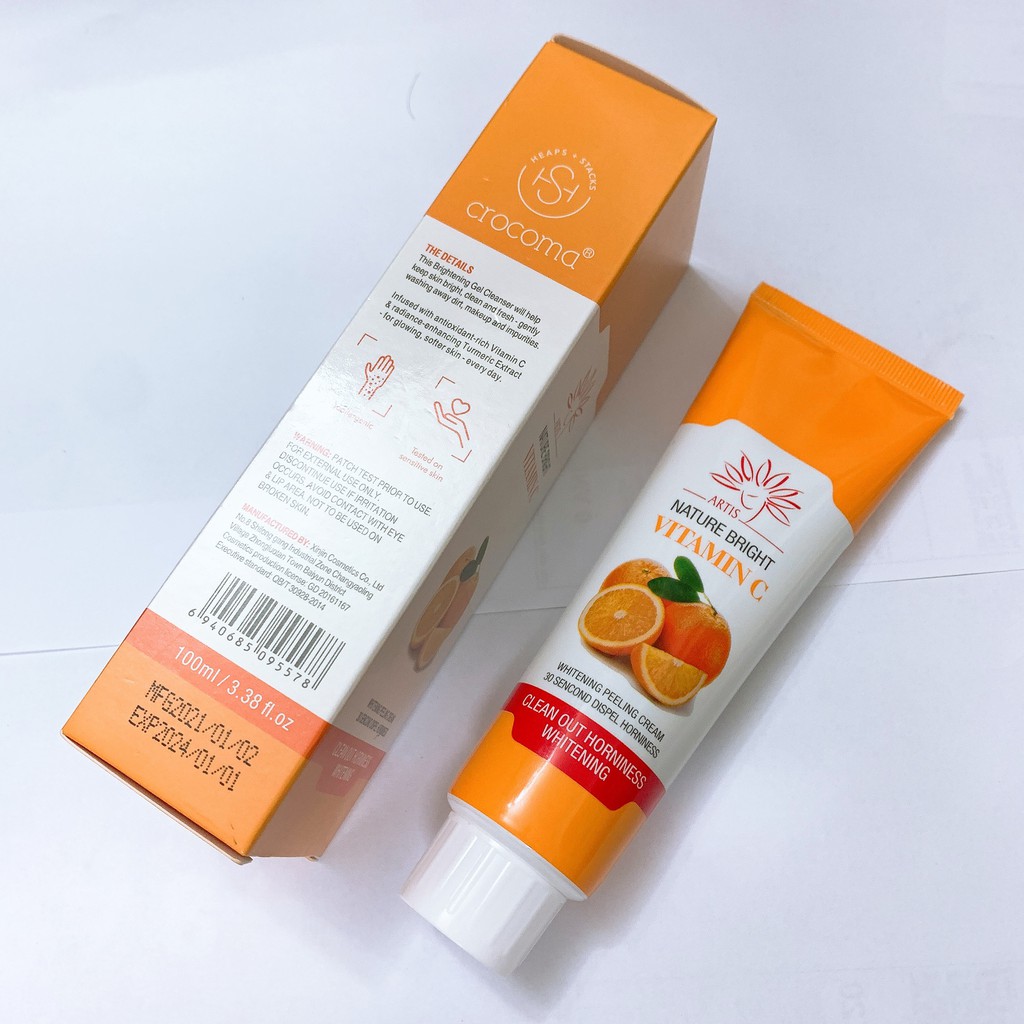 Gel Tẩy Da Chết Vitamin C 100ml