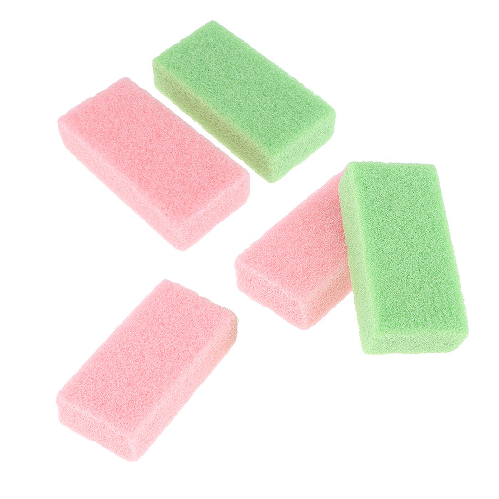 Set 5 khối chà gót chân tẩy tế bào chết chăm sóc chân