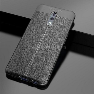 Ốp lưng OPPO Reno silicon giả da, chống sốc Auto Focus