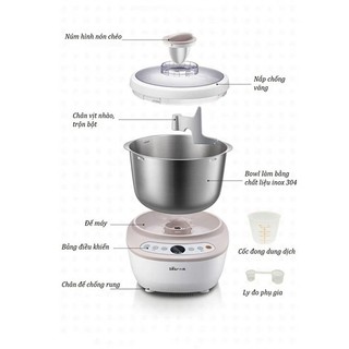 Máy trộn bột tự động Chính hãng Bear HMJ-A50B1 (5L)