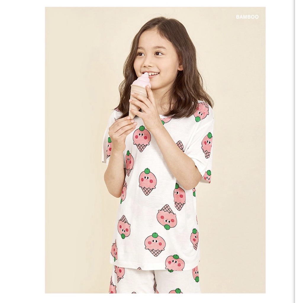 Bộ hè Unifriend cây kem 2 màu