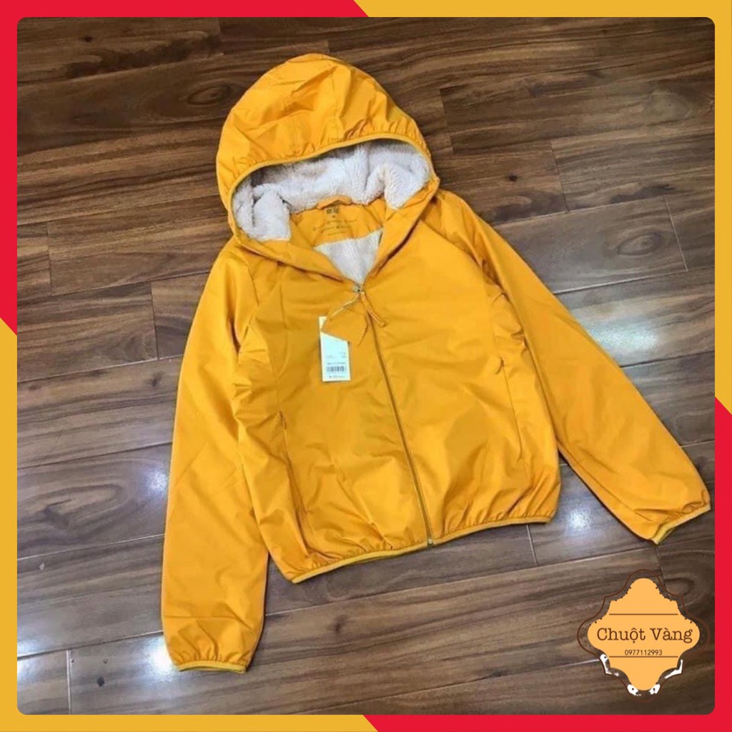 ÁO GIÓ LÓT LÔNG NỮ SIÊU ẤM