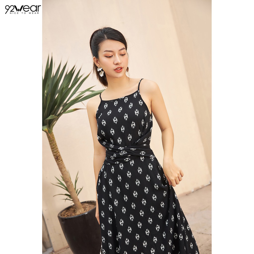 Đầm váy nữ dự tiệc 92WEAR (2 MÀU) đủ size, dáng dài đến bắp cân DDW1052 | BigBuy360 - bigbuy360.vn
